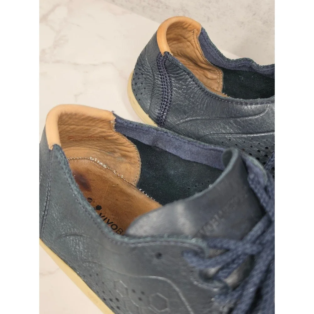 Vivobarefoot Primus Lux Indigo Leather Barefoot Shoes Minimalist Men's EU41/US8